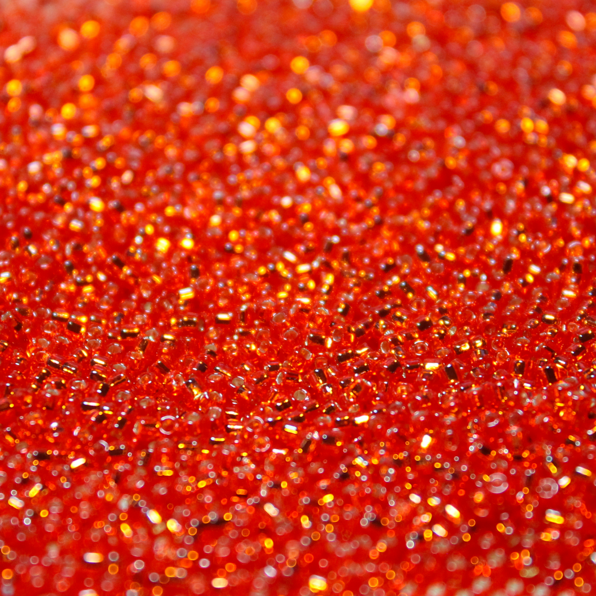 Silver Lined Flame Red ~ 15/0 JSB 10