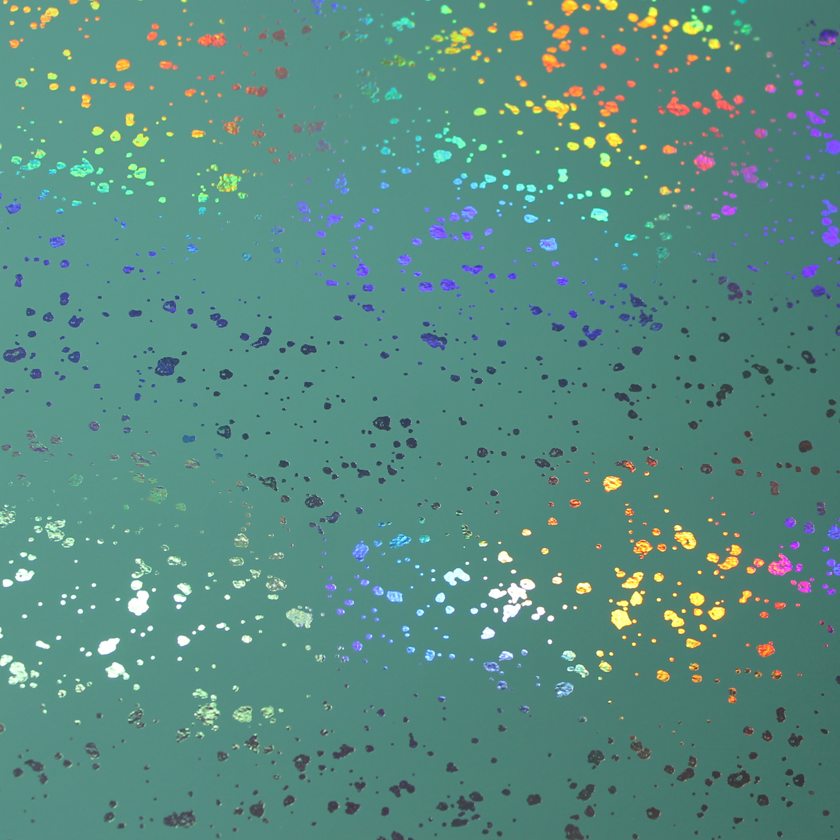 Faux Leather Sheet - Halo Splatter Mint - 104