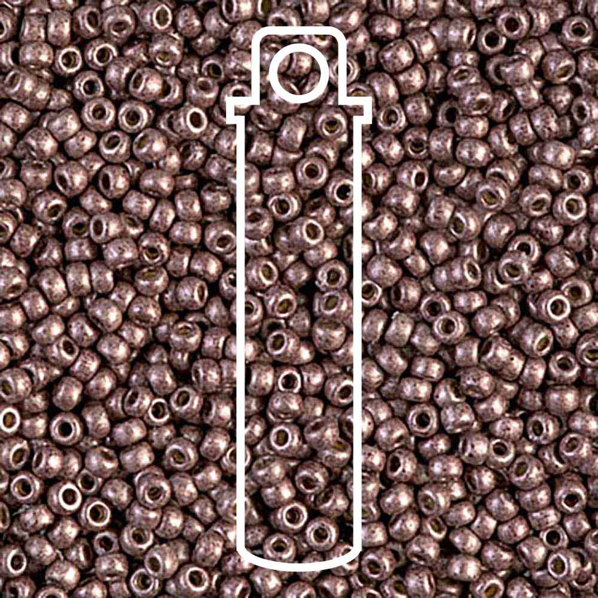 SPECIAL BUY #1 - 8.5 gram Duracoat Galvanized Matte Dark Mavue ~ 11/0