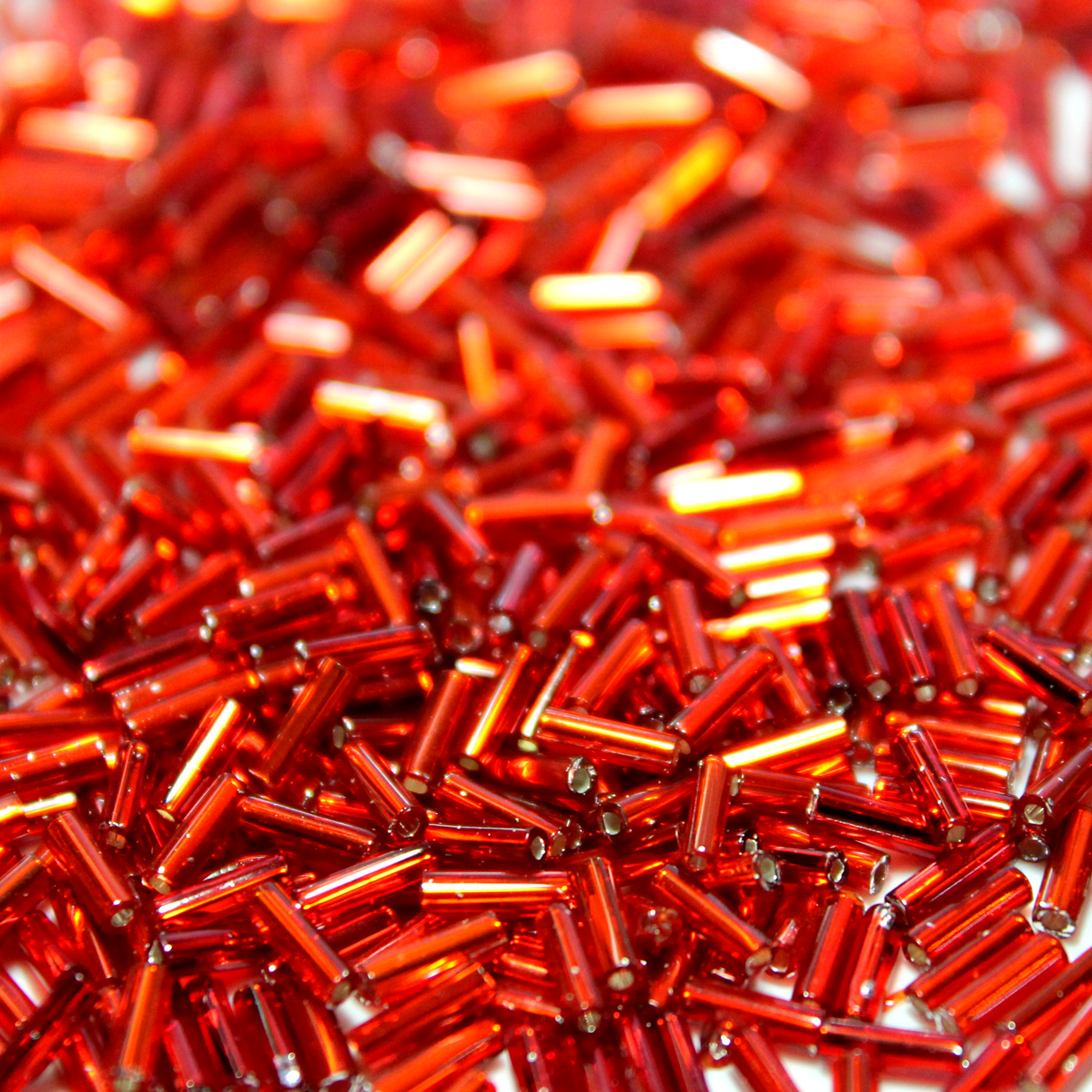 *CLOSEOUT CLEARANCE * Silver Lined Dark Ruby ~ 6mm STRAIGHT 11A