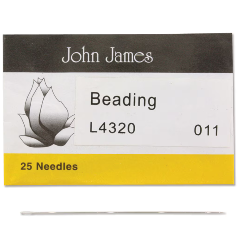 John James Beading Needles - 11 Longs - JL11