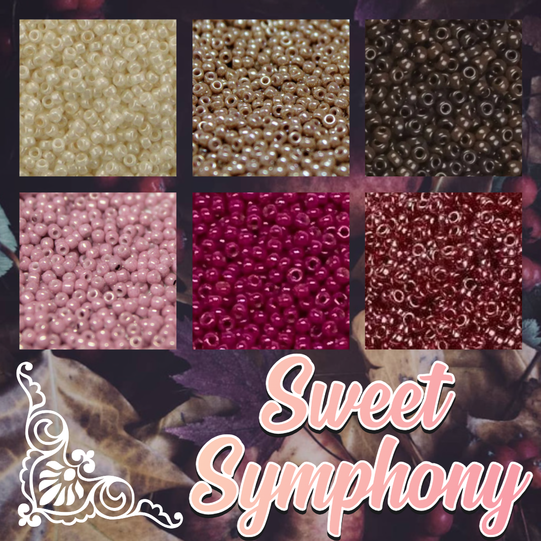 6 Tube Sweet Symphony - 15/0 Set D