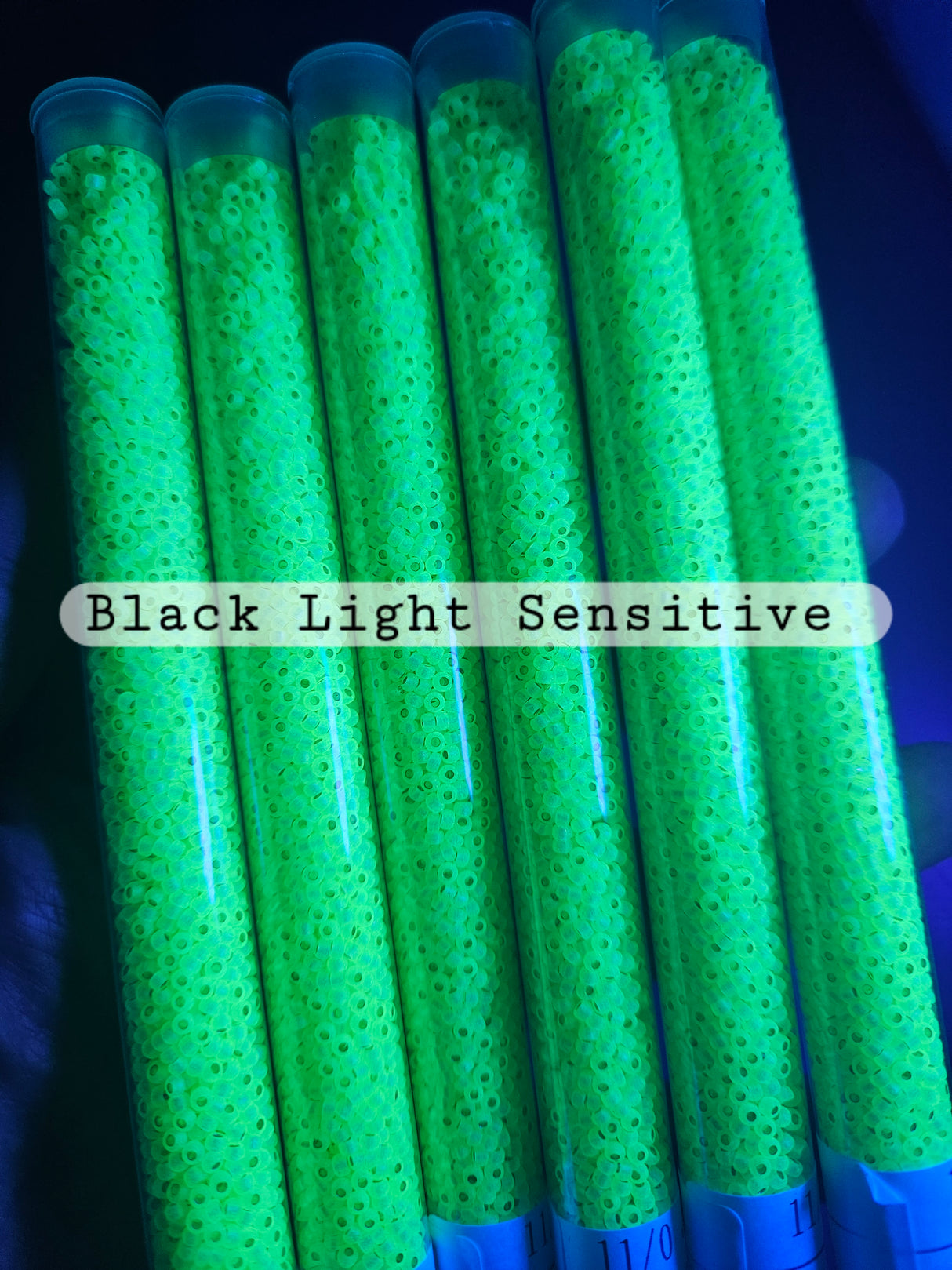 *CLOSEOUT CLEARANCE * Gilt Lined Dyed Neon Lemonade Alabaster ~ 11/0 JSB 592