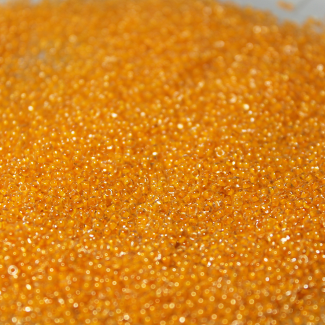 Luminous (Color Lined) Neon Sunshine ~ 15/0 3CUT 205A Japanese Seed Beads