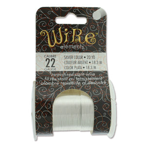 22 Gauge, Tarnish Resistant Wire (20 yd) Silver - SW22