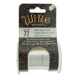 22 Gauge,  Tarnish Resistant Wire (20 yd) Silver - SW22