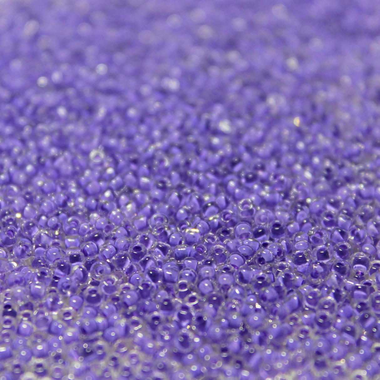 *CLOSEOUT CLEARANCE * Crystal Lined Purple ~ 15/0 JSB 222A