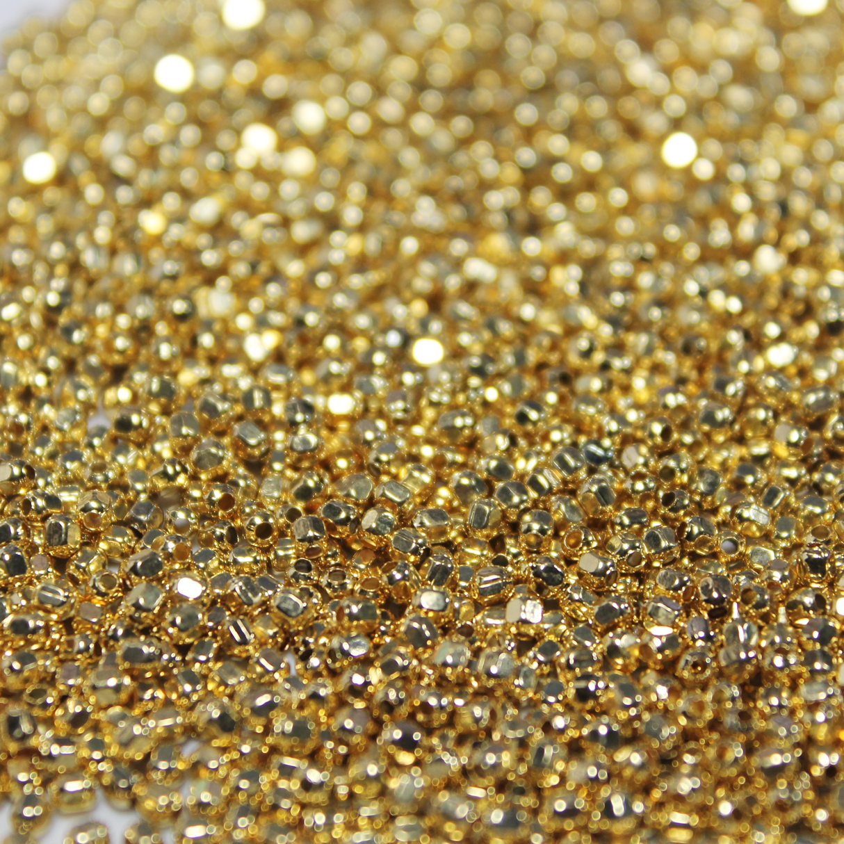 24K Gold Plated ~ 11/0 HEX 24K