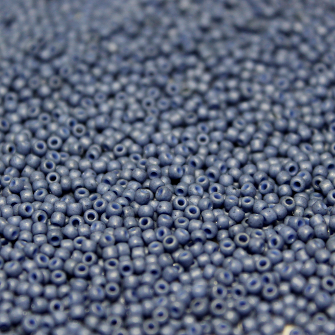 Semi Glazed Soft Blue ~ 15/0 JSB 2606F