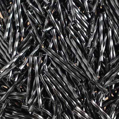 30mm Twist Bugles - Black - T30T