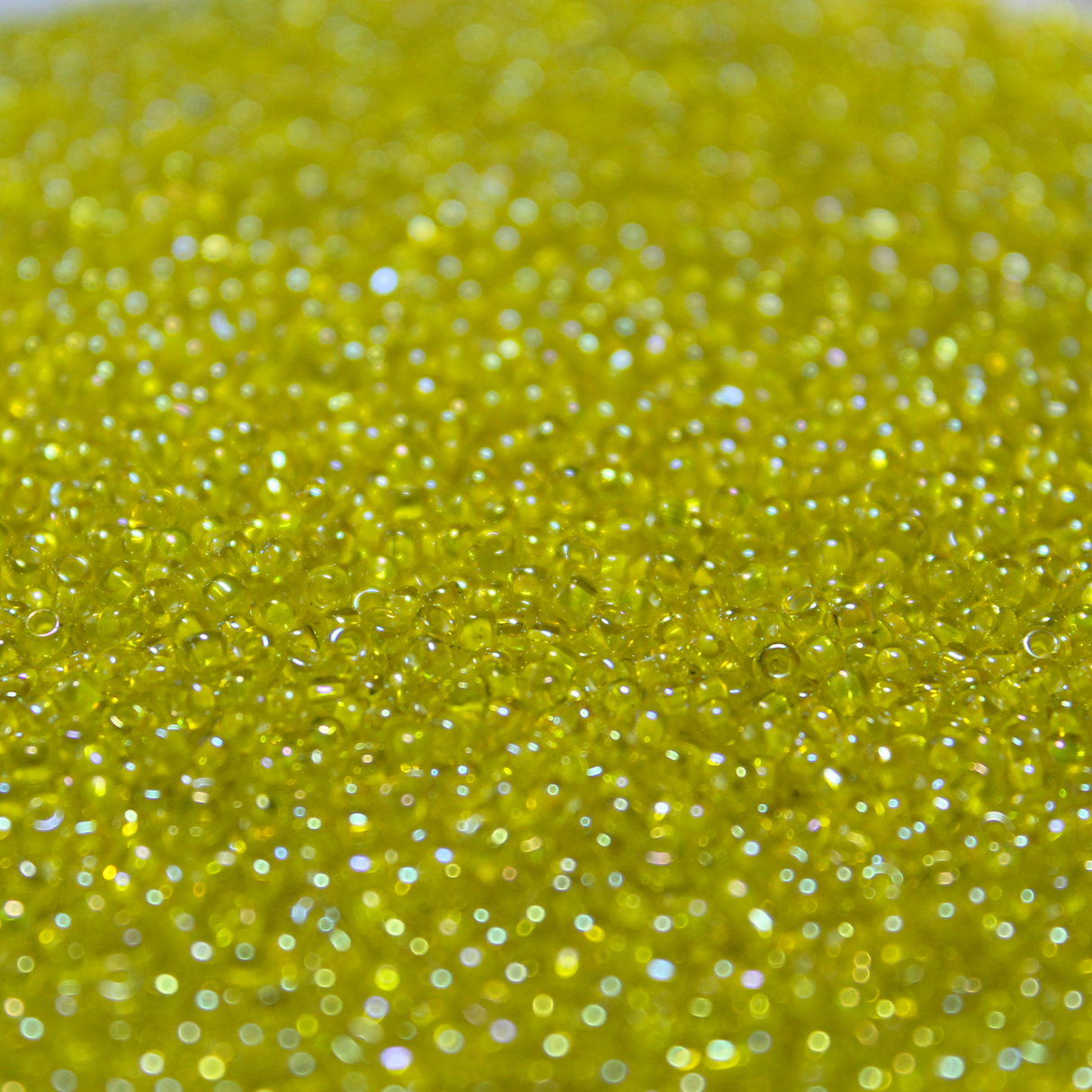 Crystal Lined Lemon AB ~ 11/0 JSB 331E