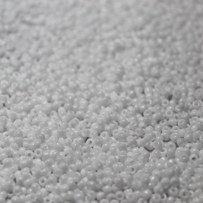 Half Kilo 11/0 Japanese Opaque Chalk White - 402HK