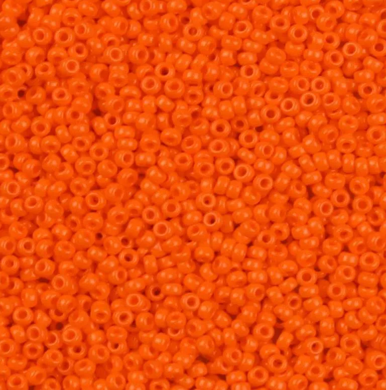 Half Kilo Opaque Tangerine ~ 11/0 JSB 405HK