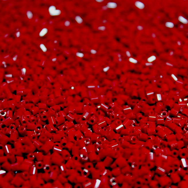 Opaque Maroon ~ 15/0 HEX 408A