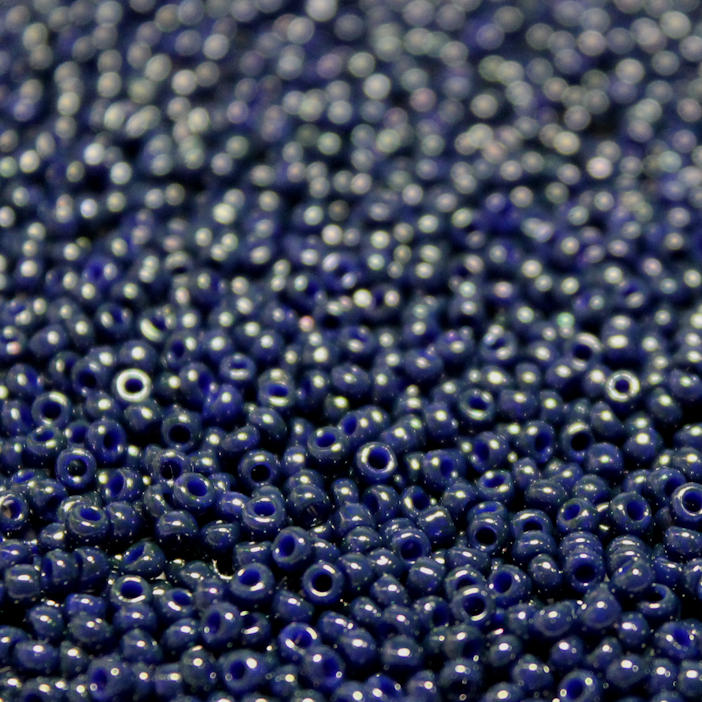 Opaque Dyed Cobalt Blue ~ 15/0 JSB 414B