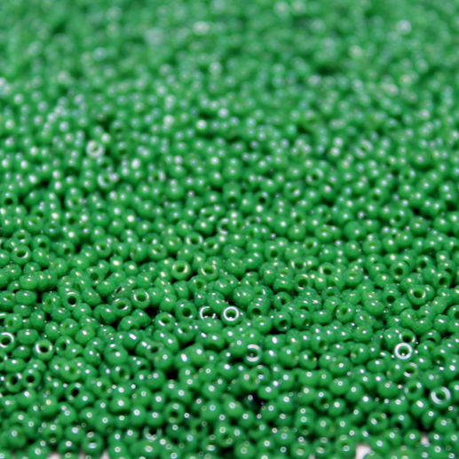 Opaque Dyed Deep Forest Green ~ 11/0 JSB 411H