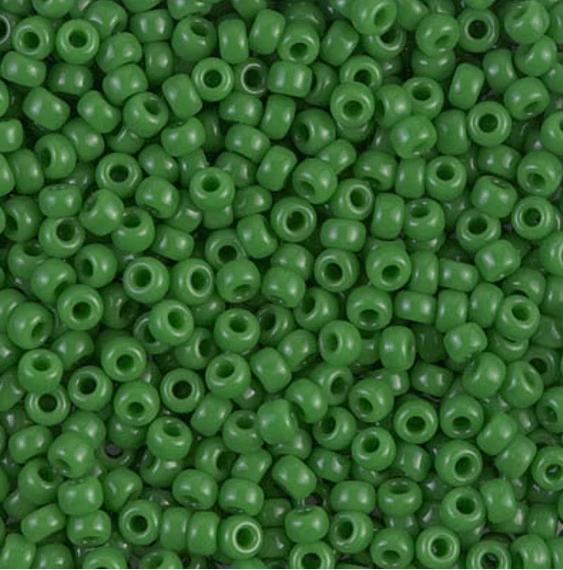 Opaque Jade Green ~ 8/0 JSB 411