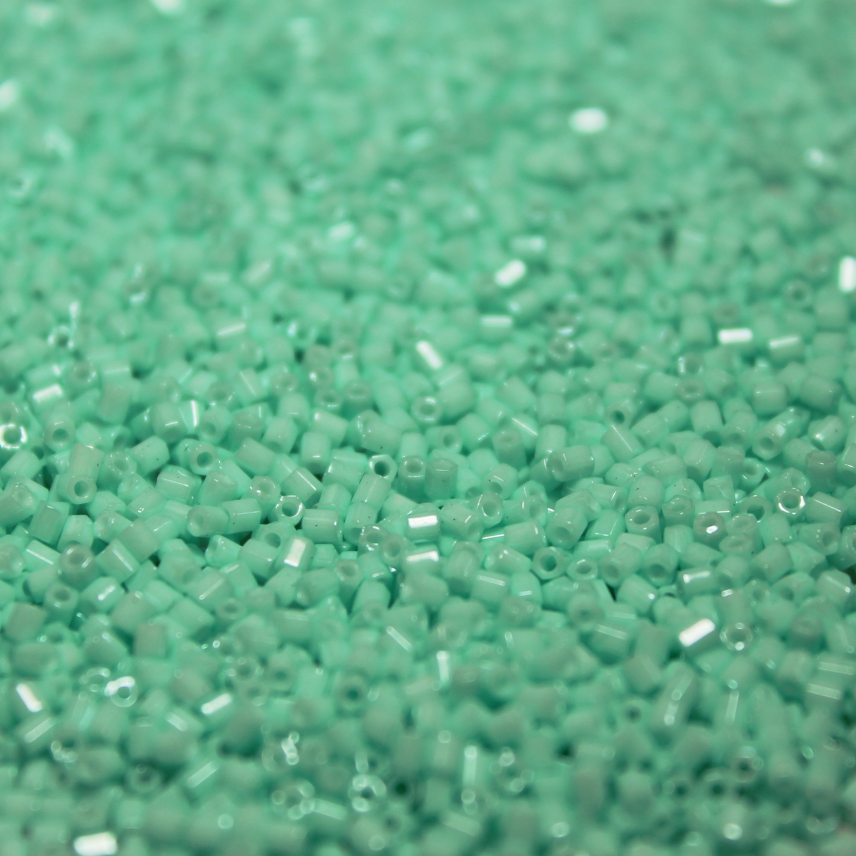 Opaque Dyed Seafoam ~ 11/0 HEX 412B