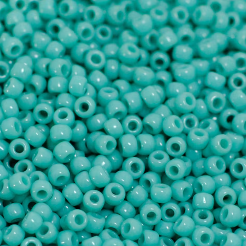 Opaque Light Turquoise Green ~ 8/0 JSB 412D
