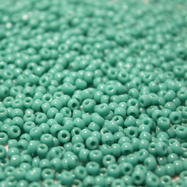 Opaque Turquoise Green ~ 8/0 JSB  412