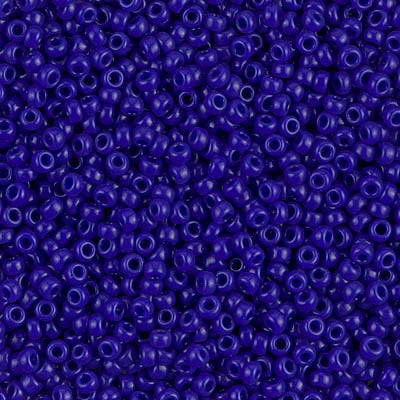 Opaque Cobalt Blue ~ 11/0 JSB 414 Japanese seed bead