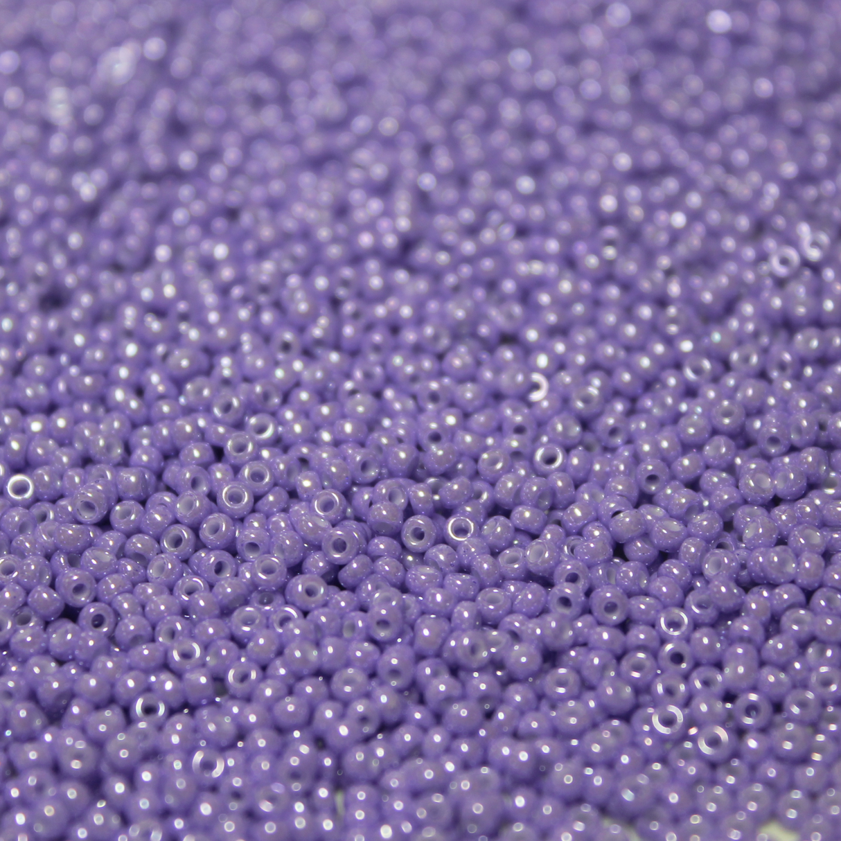 Opaque Dyed Purple Dahlia Luster ~ 11/0 JSB 439B Japanese Seed Beads
