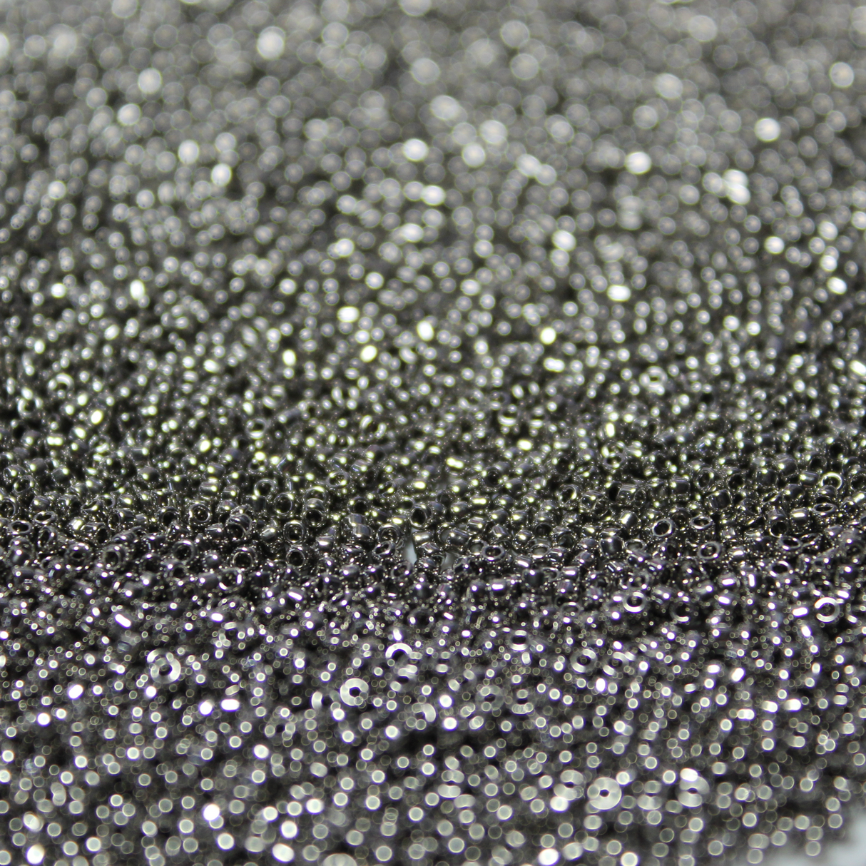 *CLOSEOUT CLEARANCE * Electroplated Nickel ~ 15/0 JSB 464A