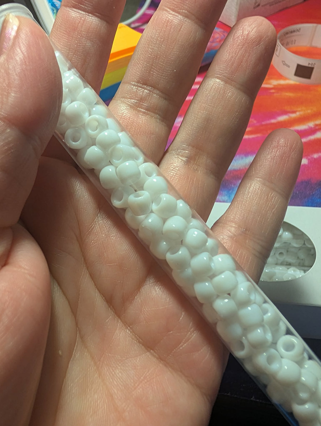 **OOPS CLEARANCE ** Opaque White ~3/0 JSB 402