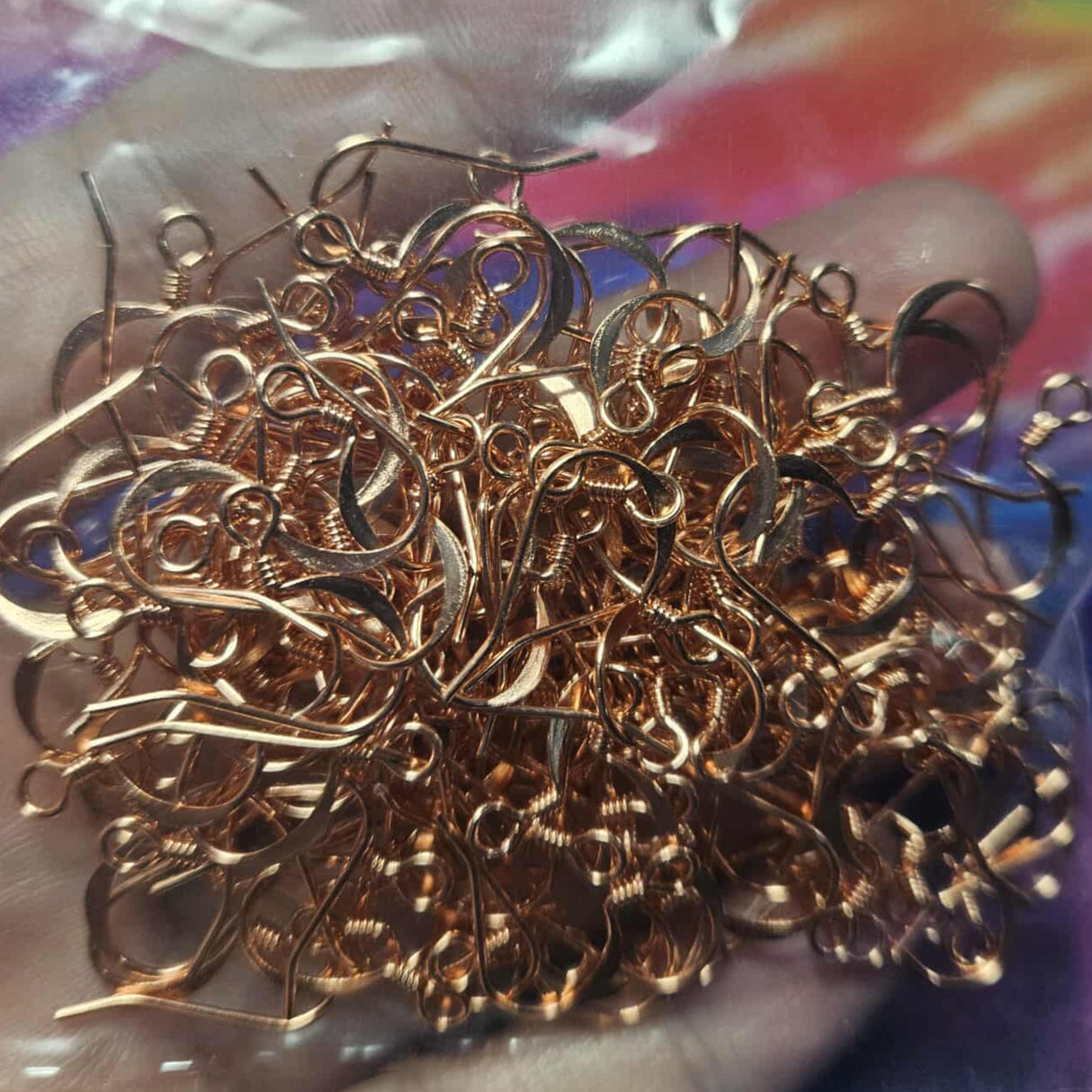 Copper Plated Hook Ear wires, 1 gross (72 pairs) (Copy)