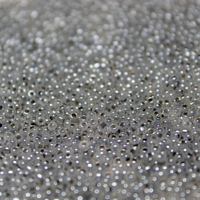Dyed Gray Pearl Ceylon ~ 11/0 JSB 526 Japanese Seed Beads