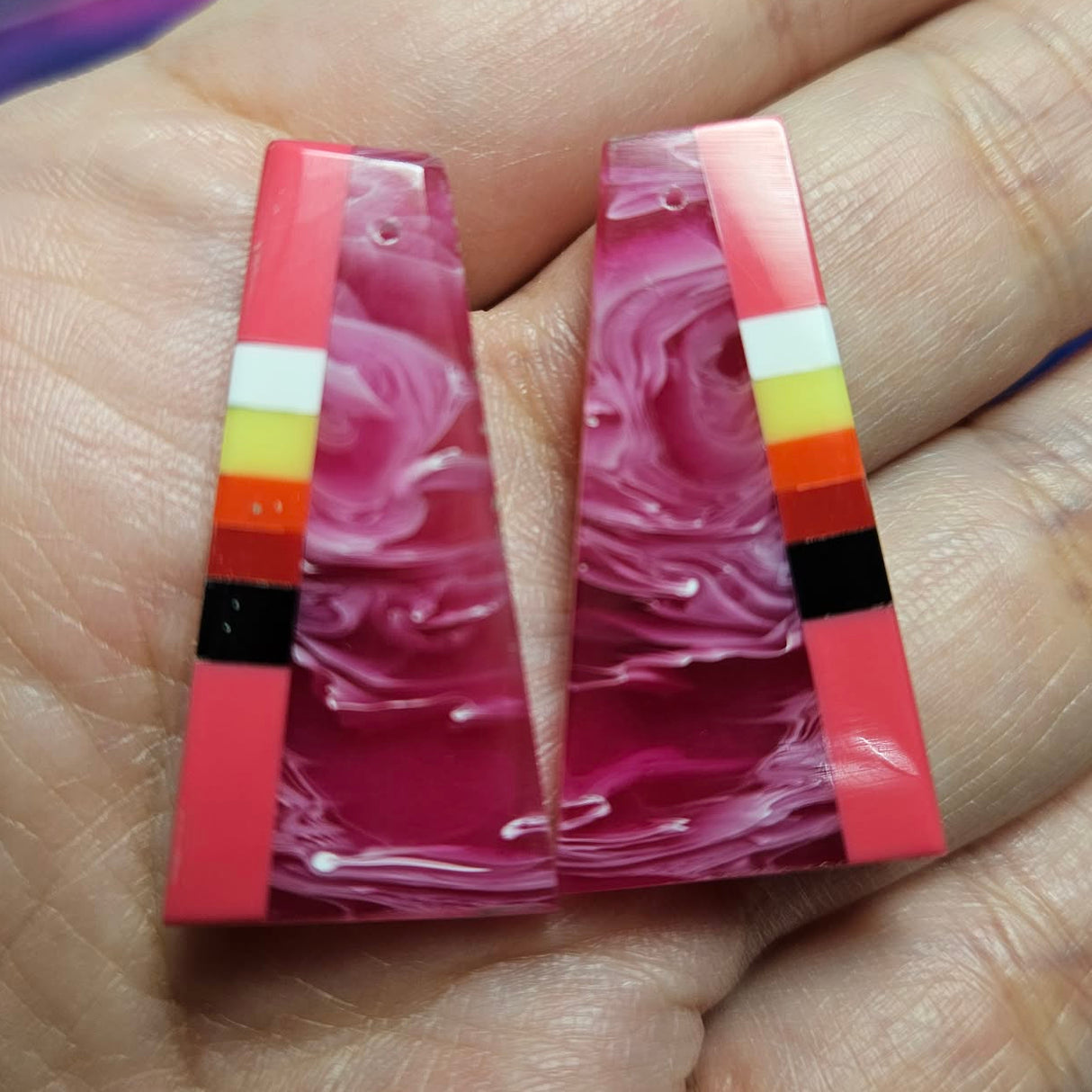 Santo Domingo Inlays Pink - SD61-A