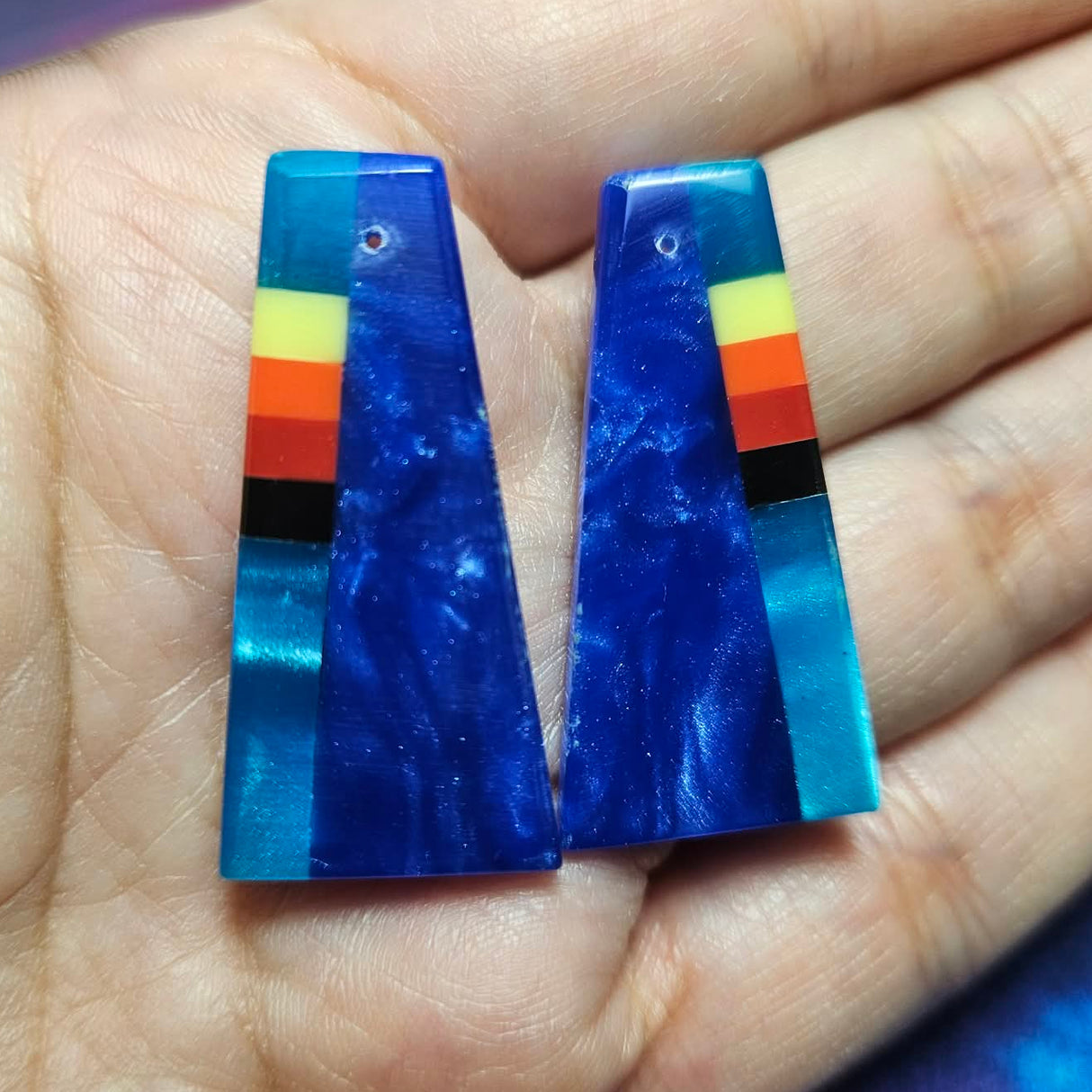 Santo Domingo Inlays Blue - SD2-A