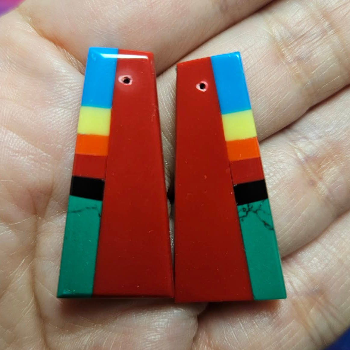 Santo Domingo Inlays Red - SD4-A