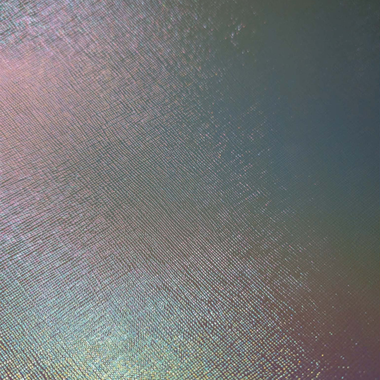 Faux Leather Sheet - Blue Rainbow Cross Pattern - 56