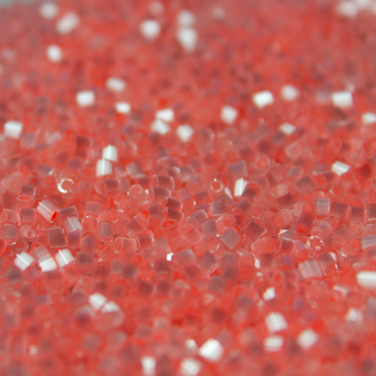 Silky Satin Dyed Neon Cool Cantaloupe ~ 11/0 JSB 832 Japanese seed beads