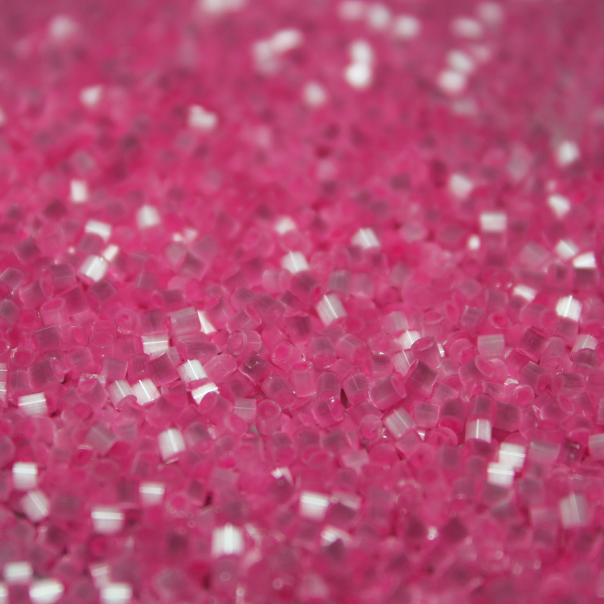 Silky Satin Dyed Neon Pink ~ 11/0 JSB 836 Japanese Seed Beads