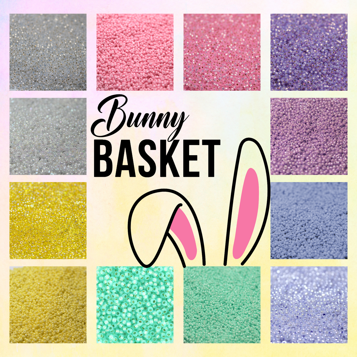 12 Tube Bunny Basket - 15/0 Set S3