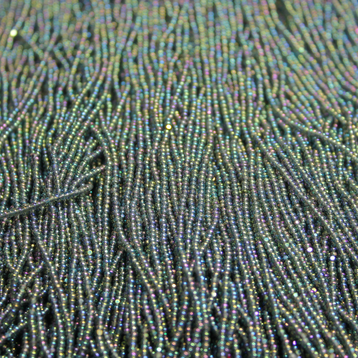 13/0 Charlotte Smoke Grey Transparent Iris - C1335