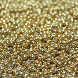Duracoat Galvanized Metallic Medium Gold ~ 8/0 JSB D4202