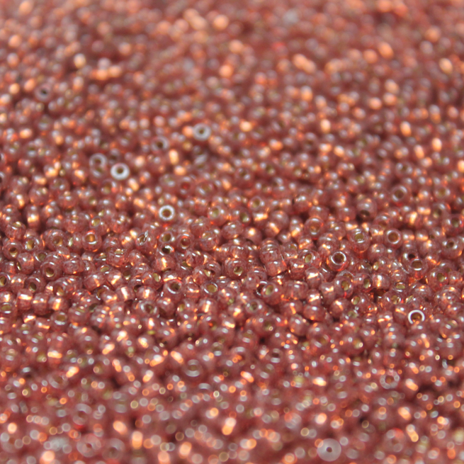 Duracoat Silver Lined Nutmeg Alabaster ~ 15/0 JSB D4245