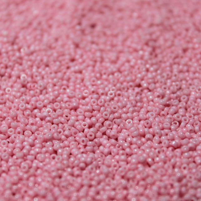 Opaque Duracoat Ballerina ~ 15/0 JSB D4466 Japanese Seed Beads