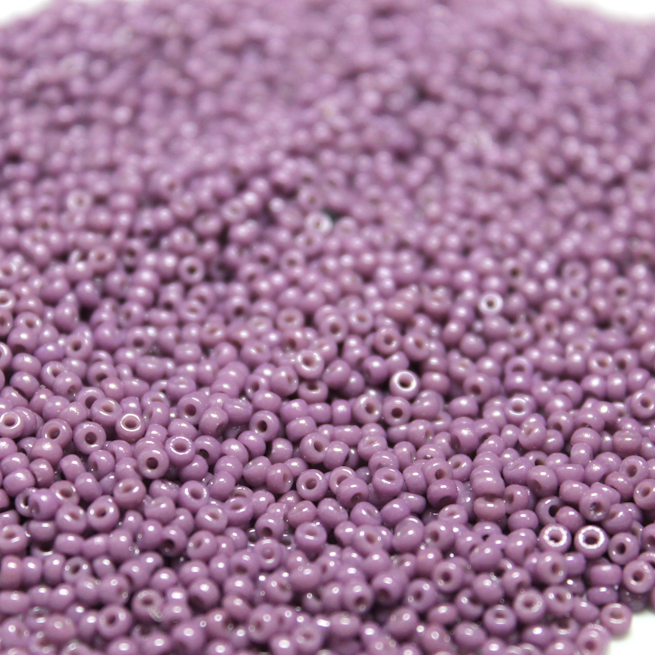 Duracoat Opaque Dark Orchid ~ 15/0 JSB D4489 Japanese Seed Beads