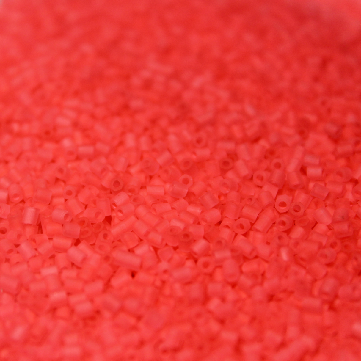 Frosted Neon Funky Flamingo ~ 11/0 HEX F206A