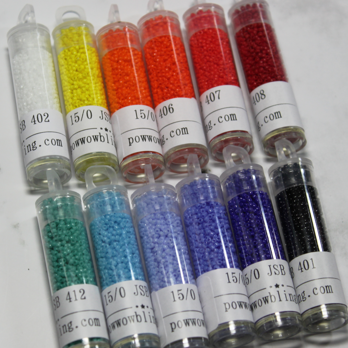 12 Tube Fire & Ice - 15/0 Set #8