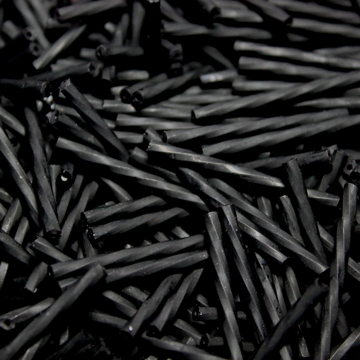 30mm Twist Bugles - Matte Black - T30TM