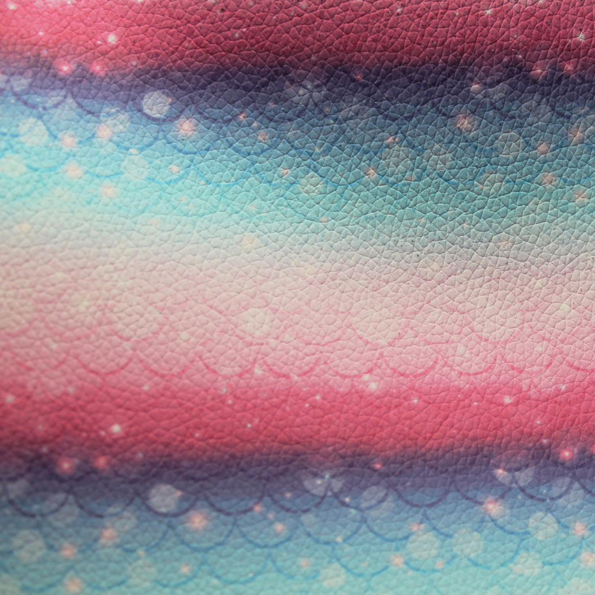 Faux Leather Sheet - Gradient Mermaid - 125