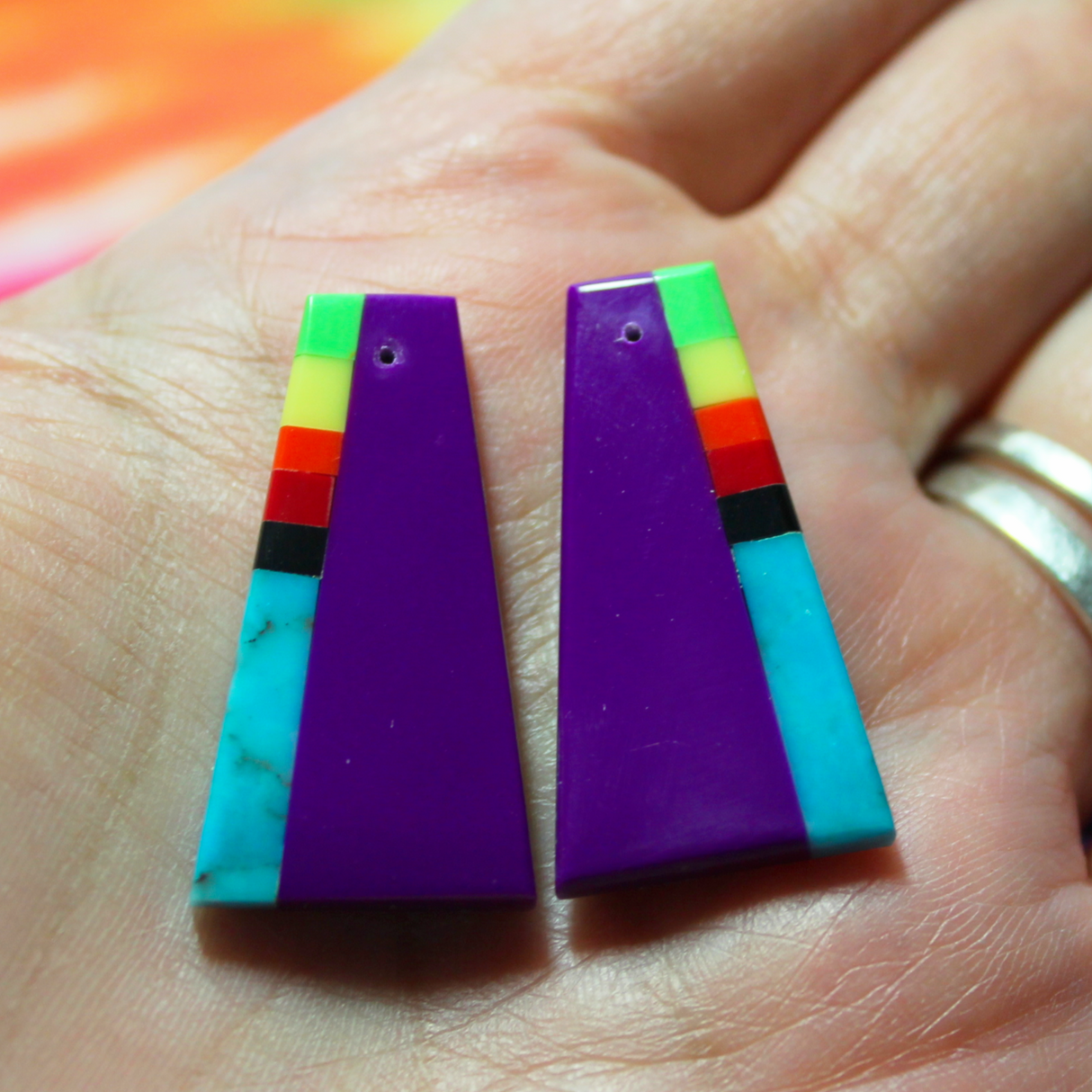 Santo Domingo Inlays Purple - SD2