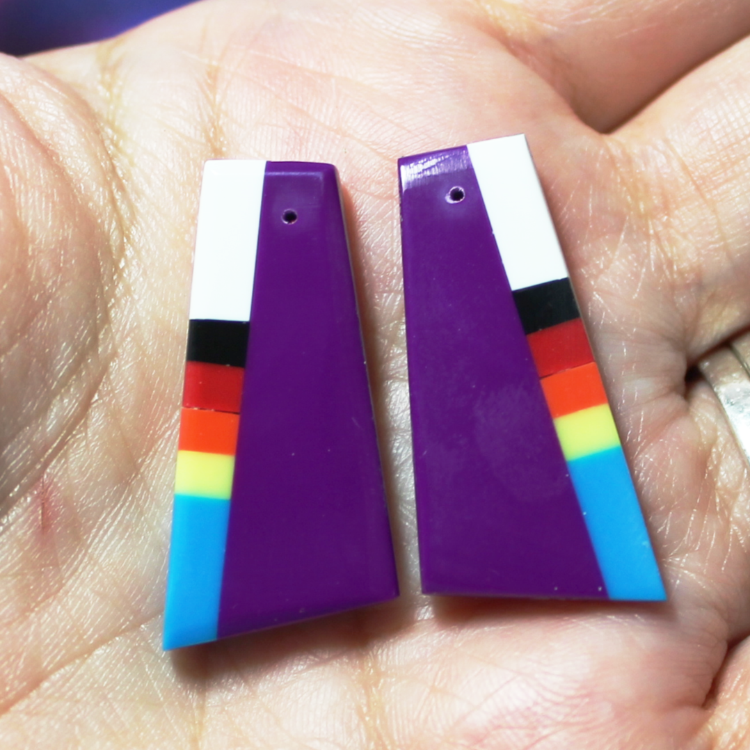 Santo Domingo Inlays Purple - SD38