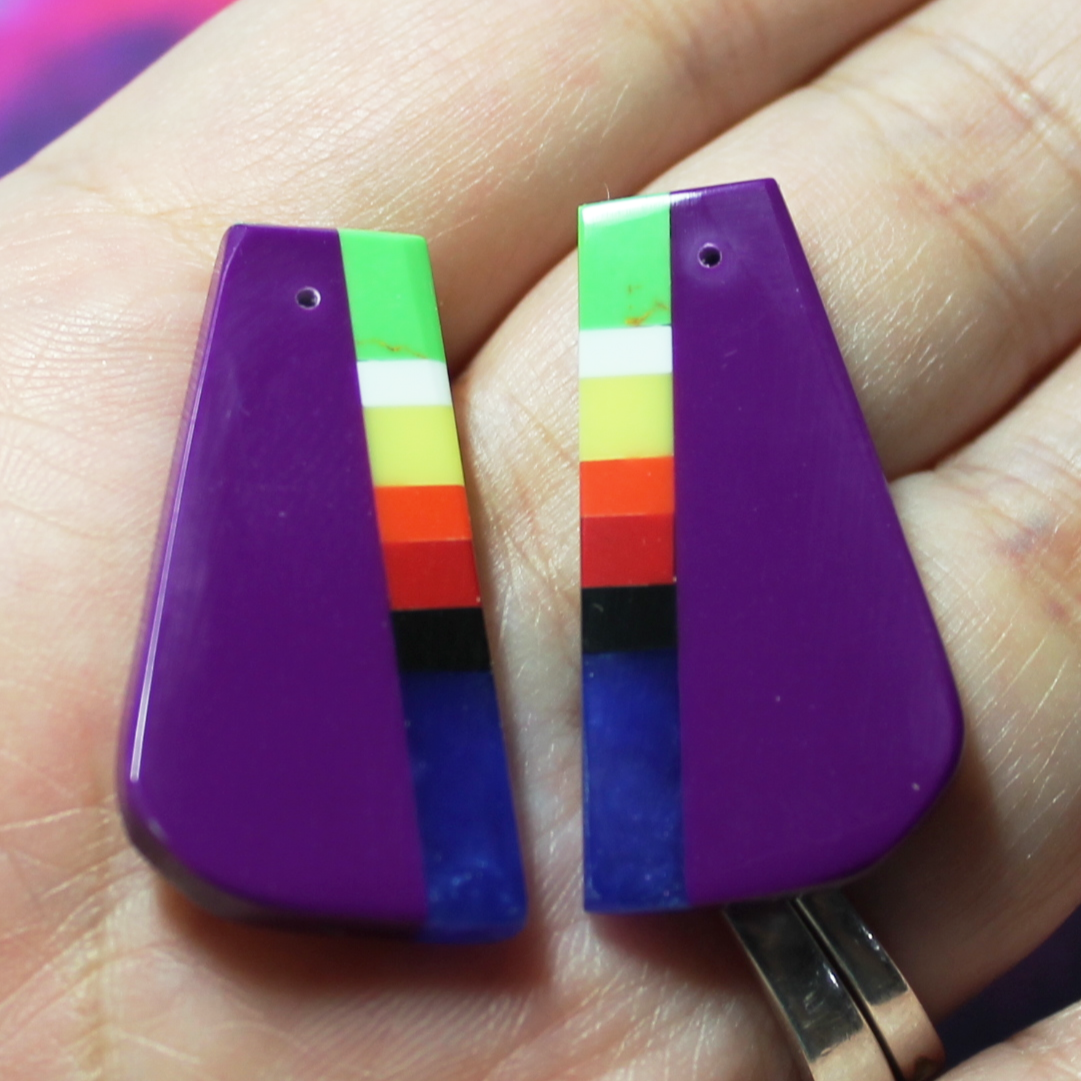 Santo Domingo Inlays Purple - SD50