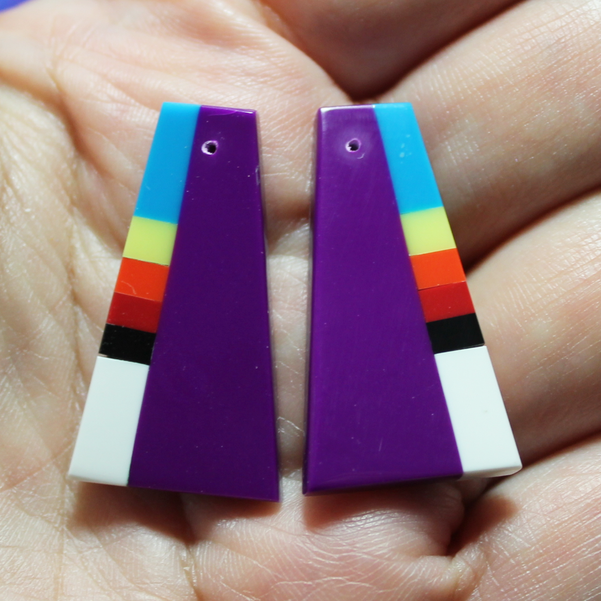 Santo Domingo Inlays Purple - SD67